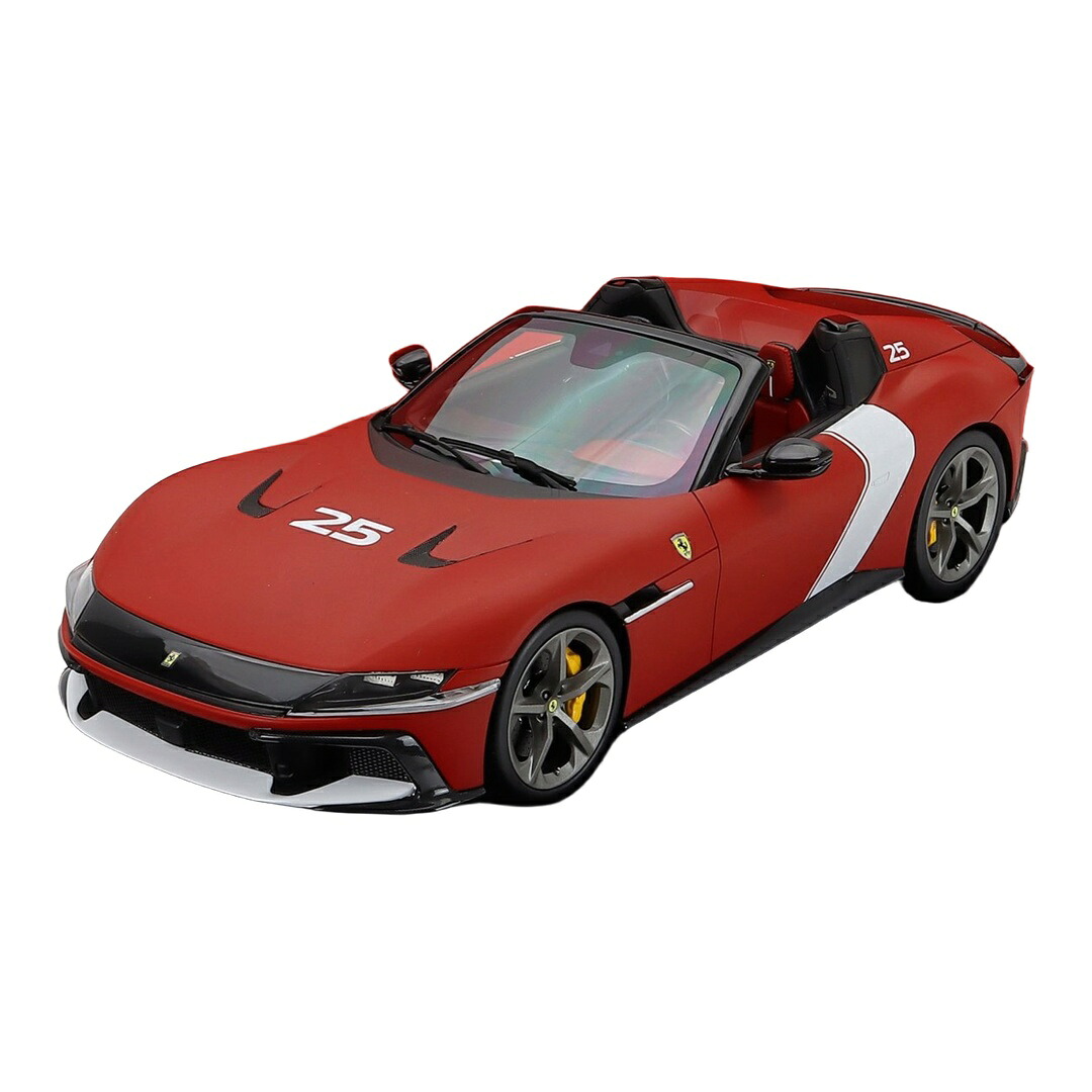Ferrariフェラーリ 12Cilindri12チリンドリ 2025 V12 830cv Spider細蟹 Open N 25 Rosso Racingロッソレ / MR Collection 1/18 ミニカー