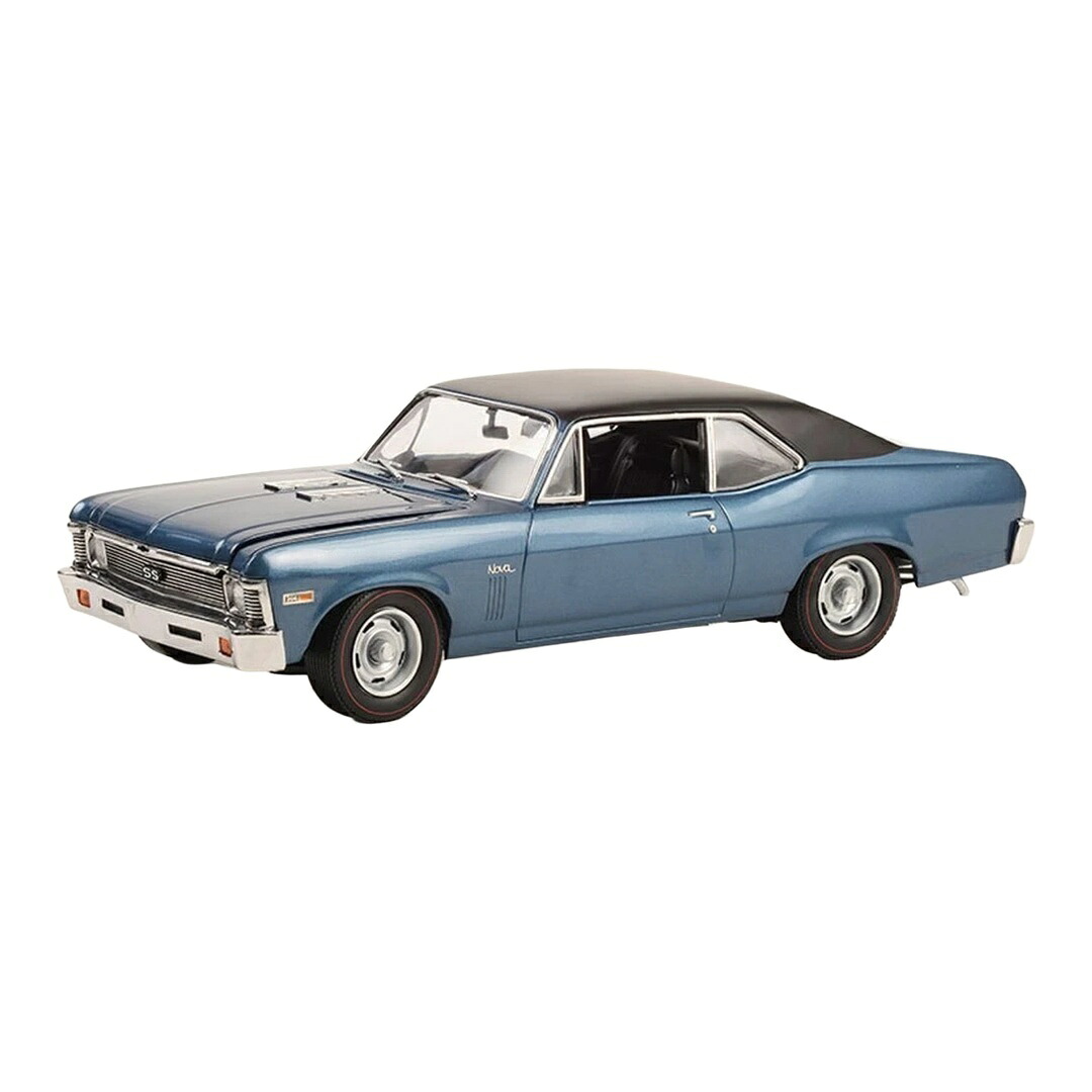 【取っておく】 シボレー ノヴァ 1969 青碧 / GMP 1/18 ミニカー