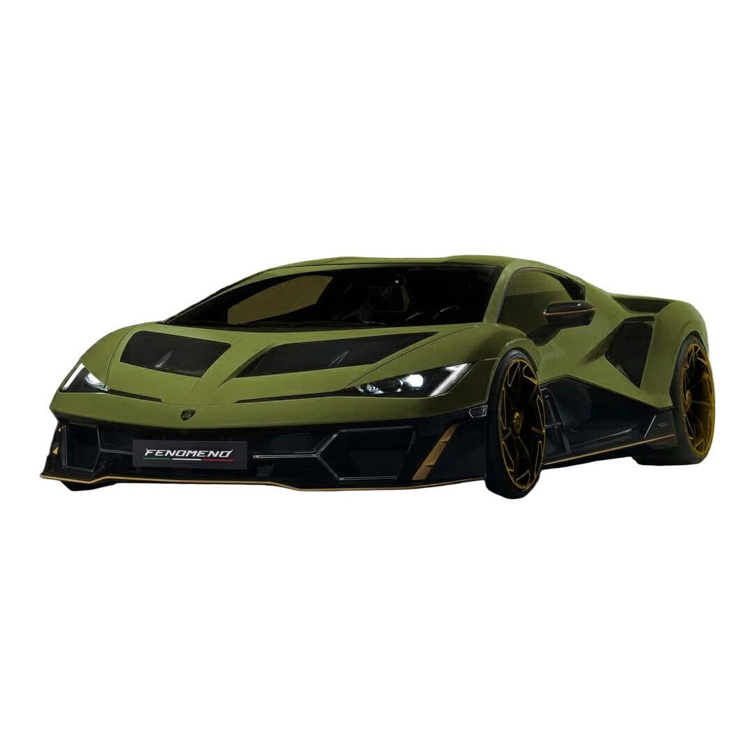 【取って置く】2026年発売予定を組む Lamborghiniランボルギーニ Fenomenoフェノメノ 2025 Verde Geaヴェルデゲア Matt Green引っ敷きグリー / MR Collection 1/18 ミニカー