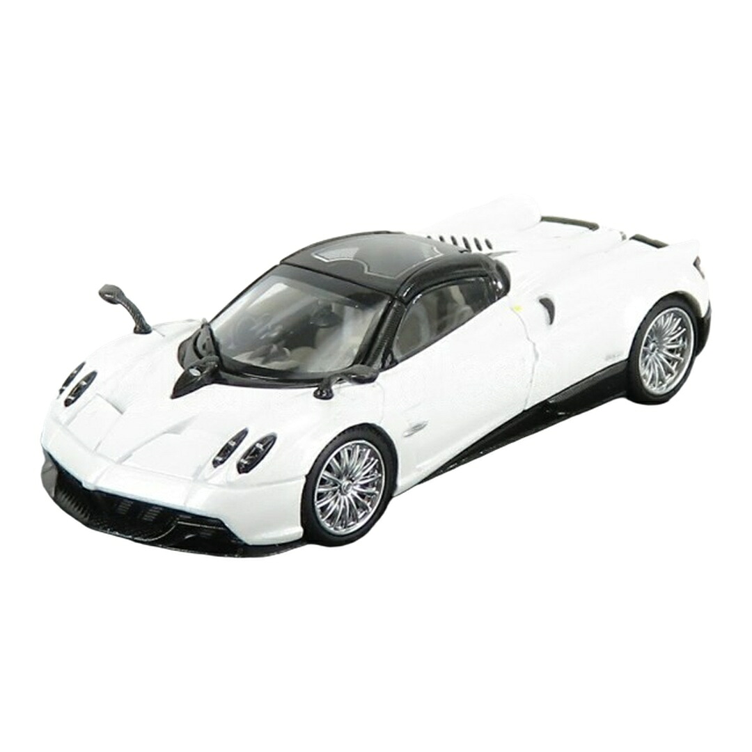 PAGANIパガーニ HUAYRAウアイラ ROADSTERロードスター 2018 WHITEホワイト / LCD 1/64 ミニカー