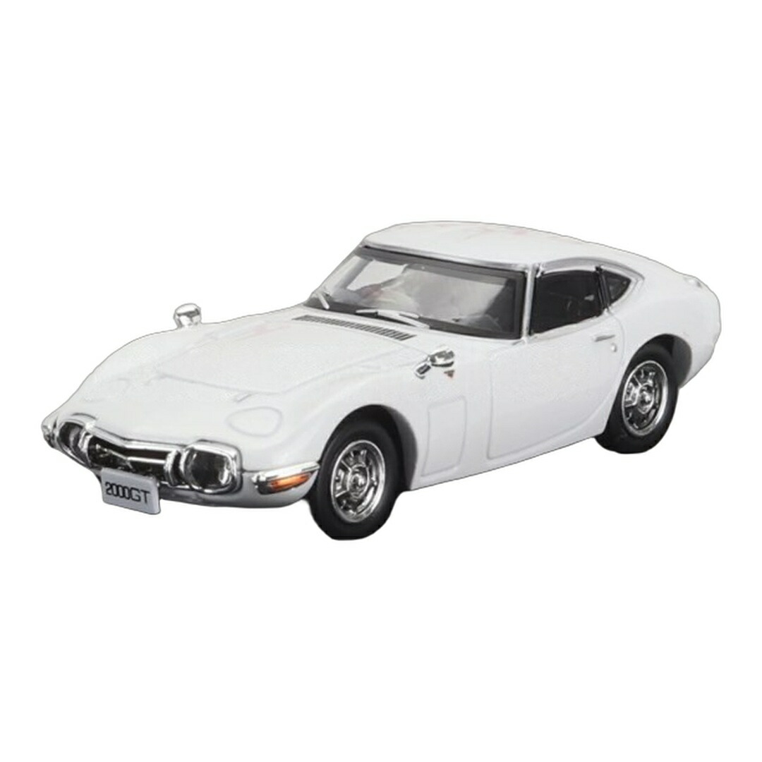 TOYOTAトヨタ 2000GT COUPEクーペ 1967 WHITEホワイト / LCD 1/64 ミニカー