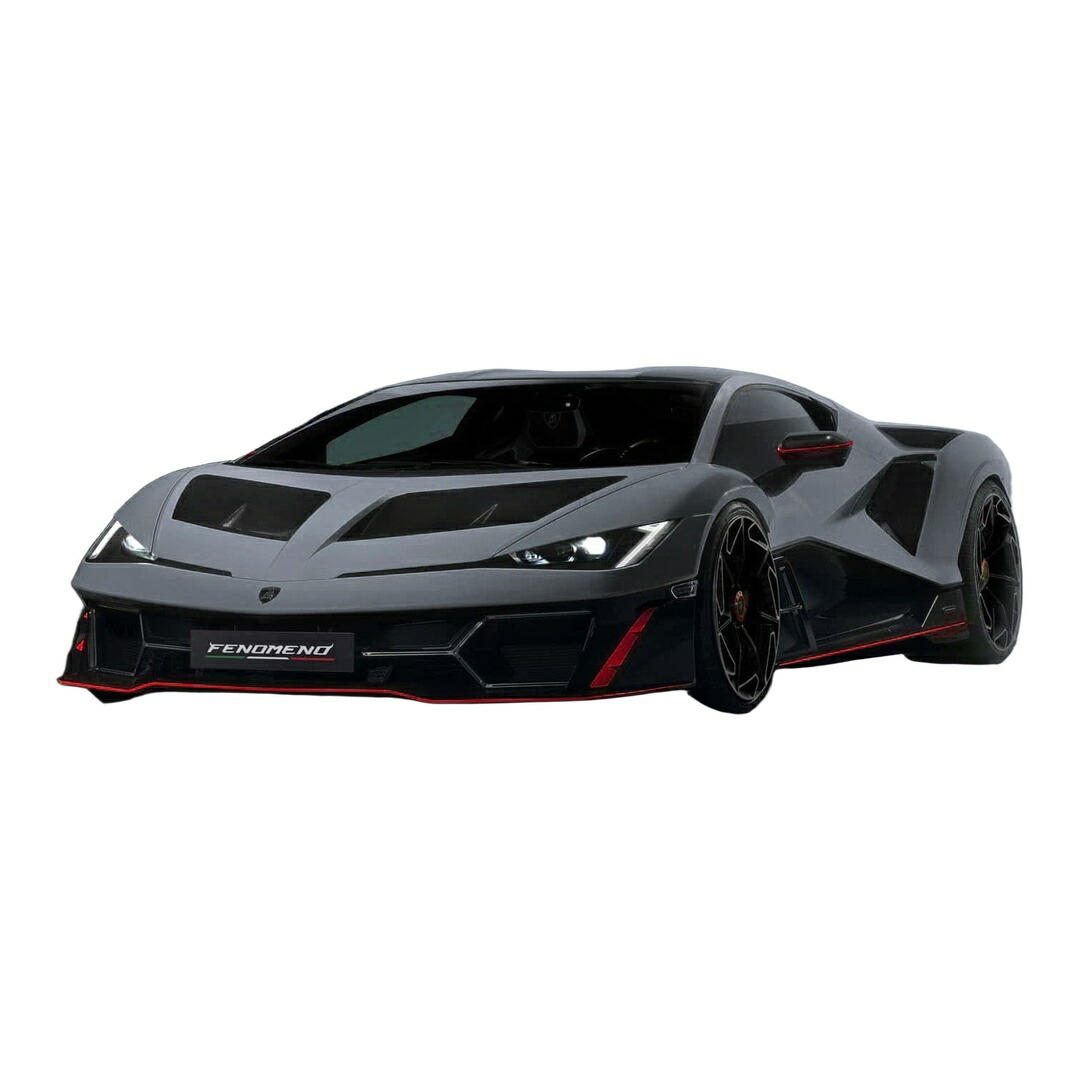 【取って置く】2026年発売予定を組む LAMBORGHINIランボルギーニ FENOMENOフェノメノ 2025 GRIGIO ACHESO MATT GREY引っ敷き薄墨色 / LOOKSMART 1/43 ミニカー