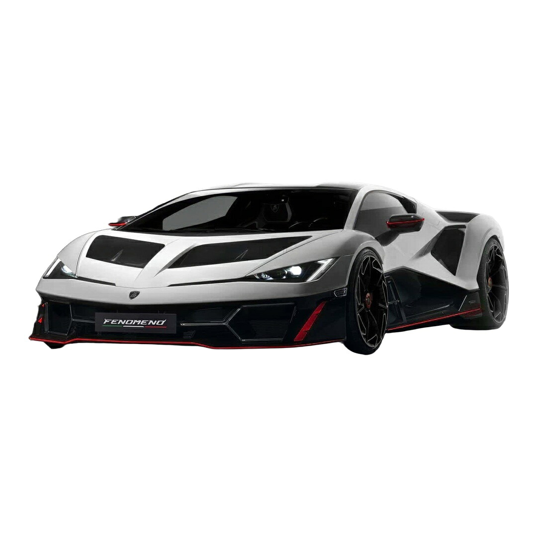 【取っておく】2026年発売予定を組む LAMBORGHINIランボルギーニ FENOMENOフェノメノ 2025 BIANCO SIDERALE WHITE白いこと / LOOKSMART 1/43 ミニカー