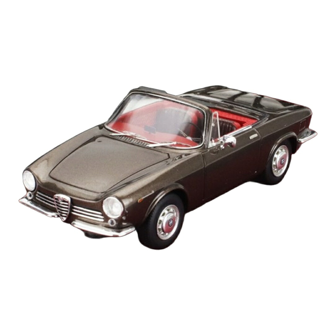 Alfa Romeoアルファロメオ Giuliaジュリア GT Cabrioletカブリオレ Spiderスパイダー Prototipoプロトティーポ 1963 ブラウ 100台限定 / Matrix 1/43 ミニカー