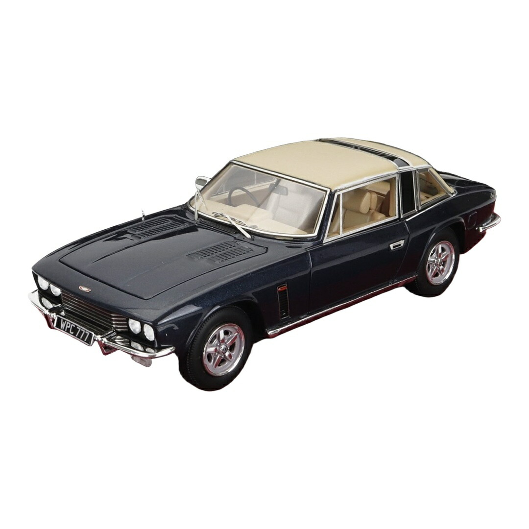 Jensenジェンセン Interceptorインターセプター SIII Coupeクーペ 1975 ブルー ベージュ 408台限定 / Matrix 1/43 ミニカー