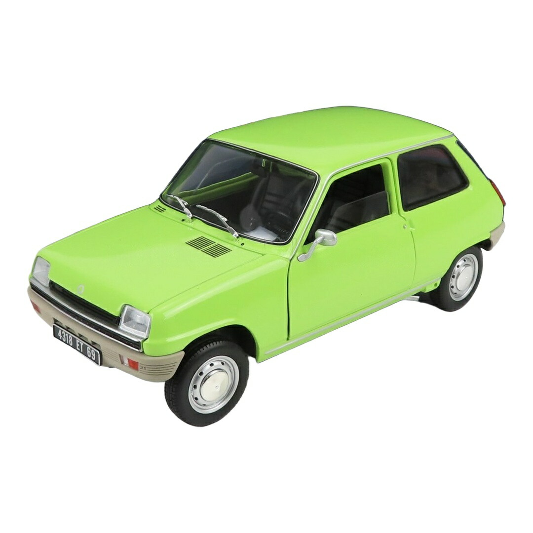 Renaultルノー R5 TL 1972 ライトグリーン / Norev 1/18 ミニカー｜ラストホビー