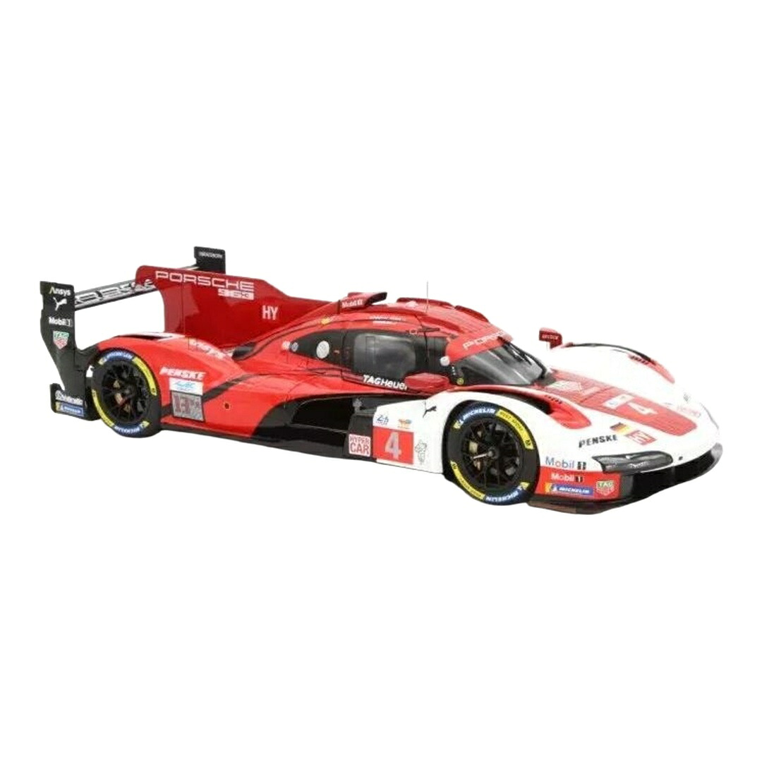 【取っておく】2026年発売予定を組む Porscheポルシェ 963 #4 24第四次元ルマン 2025 Felipe Nasr Nick Tandy パスカル Wehrlein 白いこと/レッ / Norev 1/18 ミニカー