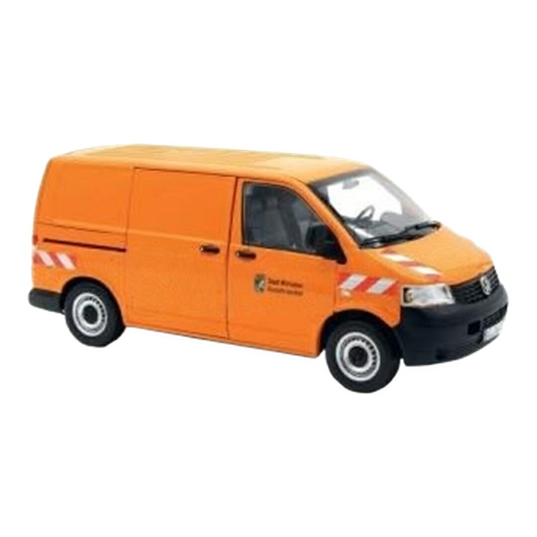 【取って置く】2026年発売予定を組む VWフォルクスワーゲン T5 バン トランス状態ボーイ 2003 オレンジ色 / Norev 1/18 ミニカー