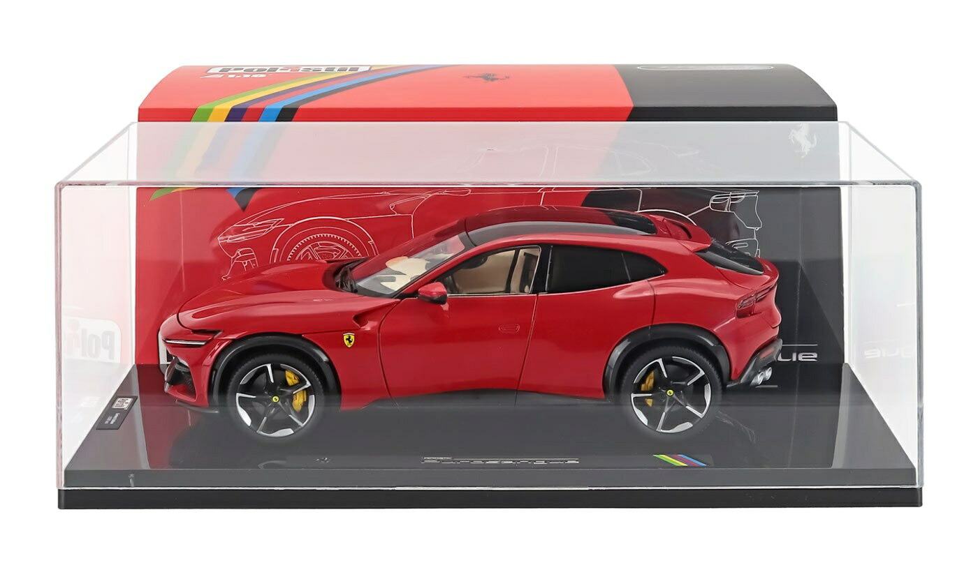 Ferrariフェラーリ Purosangue 2022 ロッソコルサ 外国で押さえる / POLISTIL 1/18 ミニカー