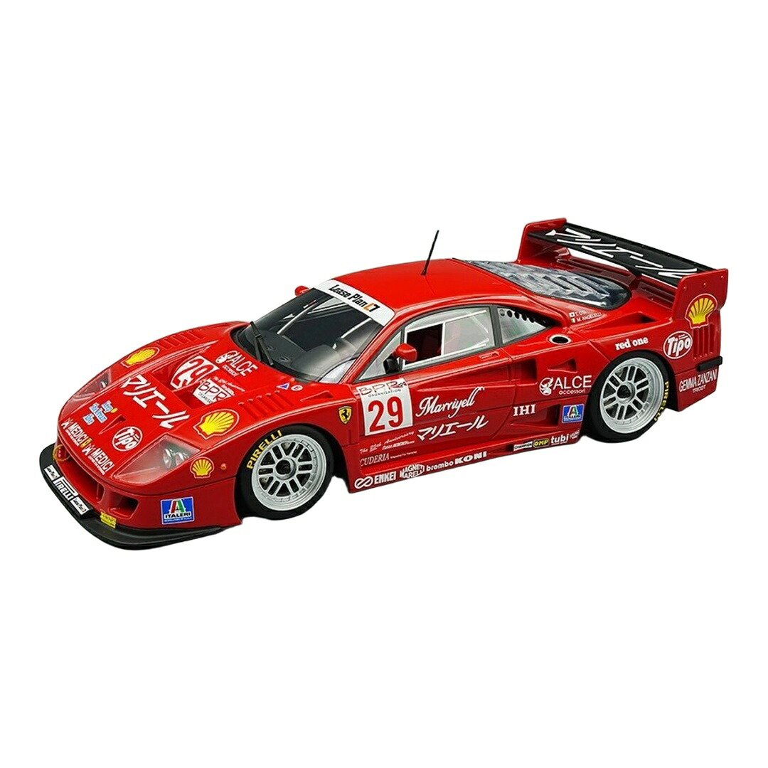 【取って置く】2026年発売予定を組む Ferrariフェラーリ F40 LM 3.5L ターボV8 #29 BPR 鈴鹿 1996 Max Angelelli Tetsuya Ota 赤いこと 限 / Tecno 1/12 ミニカー