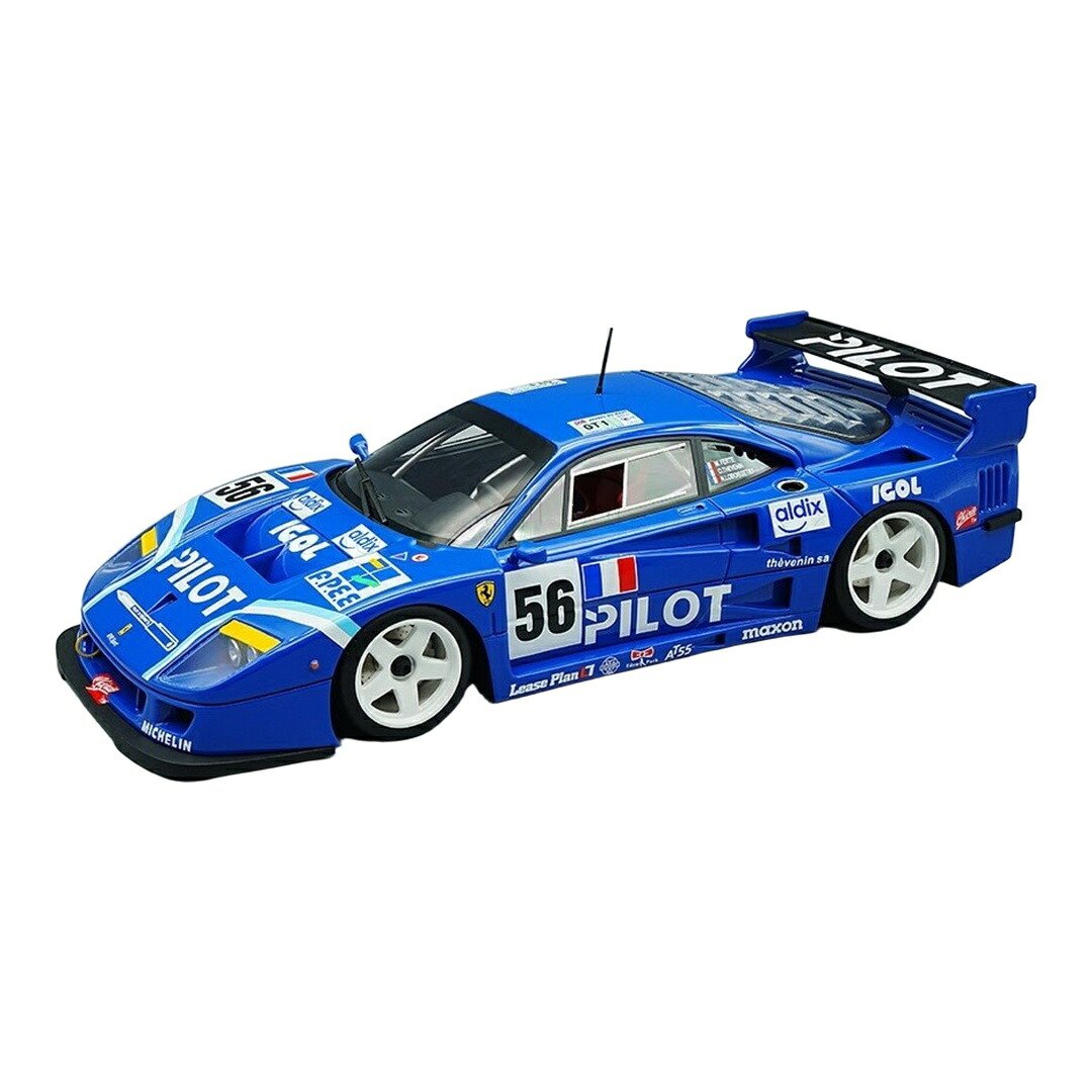 【取って置く】2026年発売予定を組む Ferrariフェラーリ F40 LM 3.5L ターボ V8 #56 24第四次元ルマン 1996 Michel Ferte/Olivier Thevenin / Tecno 1/12 ミニカー
