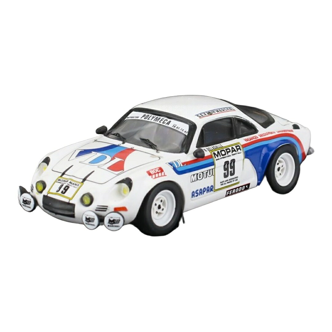 【予約】 RENAULTルノー ALPINEアルピーヌ A110 1979 night version No.99 RALLYラリー MAN BERNARD DELES 150台限定 / Trofeu 1/43 ミニカー