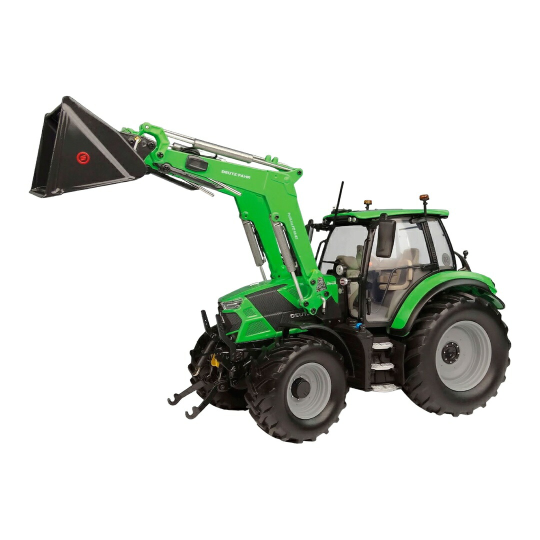 【予約】2026年発売予定 DEUTZ FAHRドイツファール 6150.4 TTV 2018 TRACTORトラクター WITH FZ 47 23 FRONT / Universal Hobbies 1/32 ミニカー