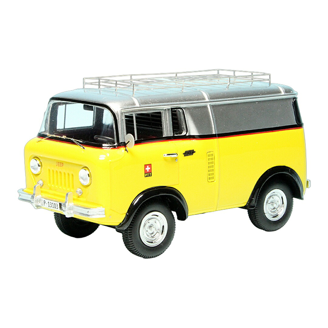 Willysウィリス FC-150 PTT - Swiss Post 1956 USA/Switzerland 333台制限事項 / AutoCult 1/43 ミニカー