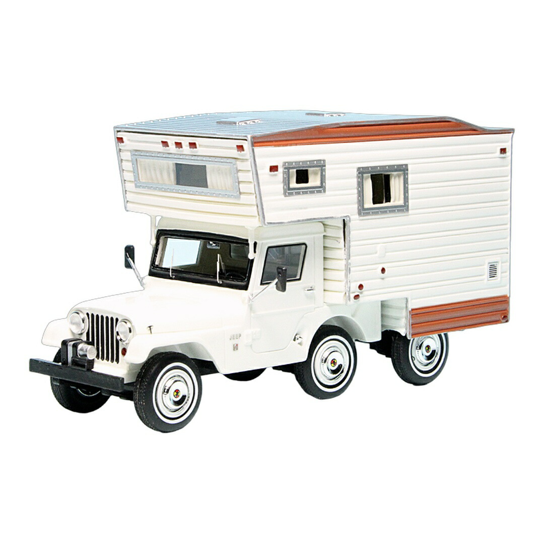 Jeepジープ CJ5 Universal Camper 1969 USA 333台押さえる / AutoCult 1/43 ミニカー