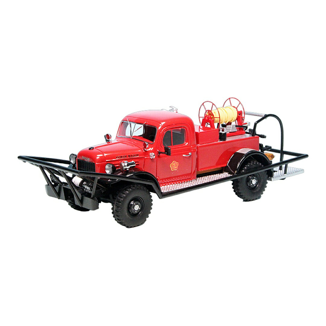 Dodgeダッジ WDX Power Wagon Brush Breaker 1946 USA Fire Patrol Feuerwehr 333台押さえる / AutoCult 1/