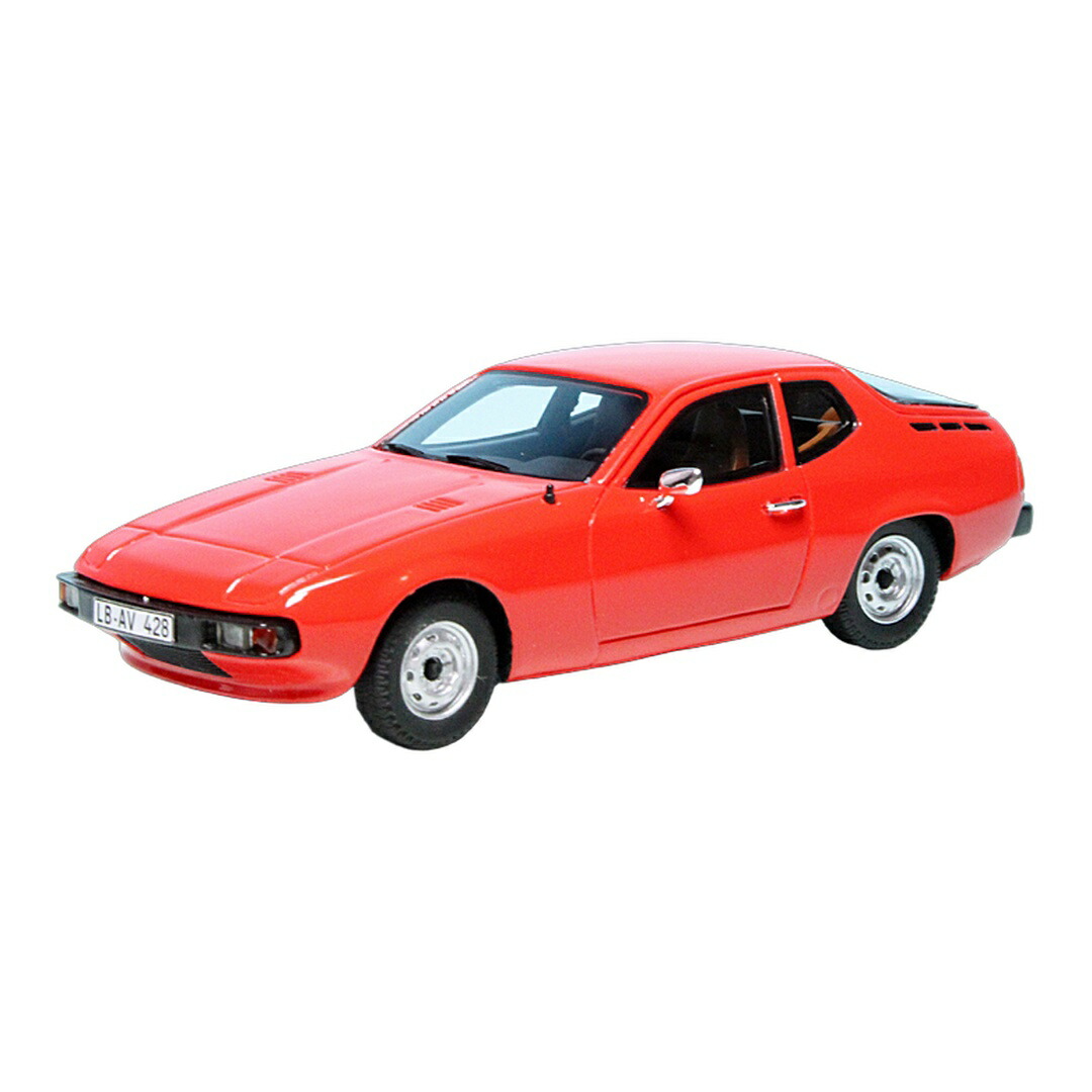 Porscheポルシェ 924 基本形 1973 Germany 赤いこと 333台押さえる / AutoCult 1/43 ミニカー