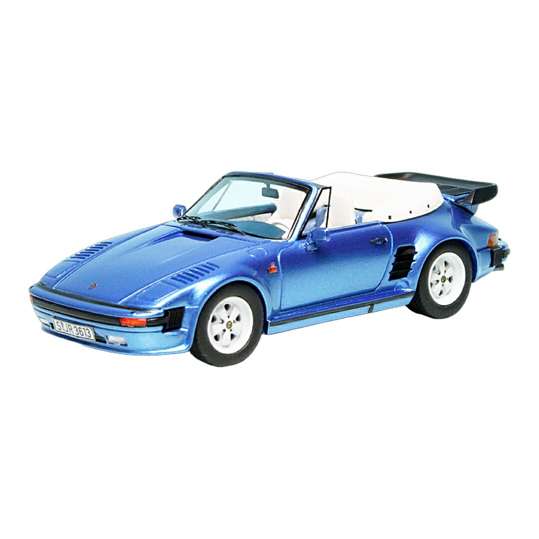 Porscheポルシェ 911 SE Turbo Flatnose Convertible 930 1989 Germany 青み 333台押さえる / AutoCult 1/43