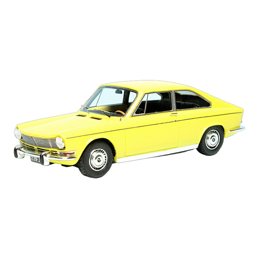 Simcaシムカ 1501 Coupe Heuliez 1968 France 黄色 333台押さえる / AutoCult 1/43 ミニカー