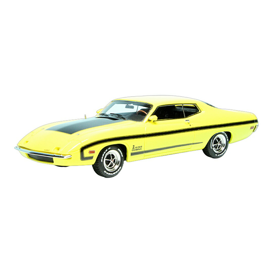 Fordジェラルド・r・フォード Torino King Cobra 1970 USA 黄色 333台制限事項 / AutoCult 1/43 ミニカー