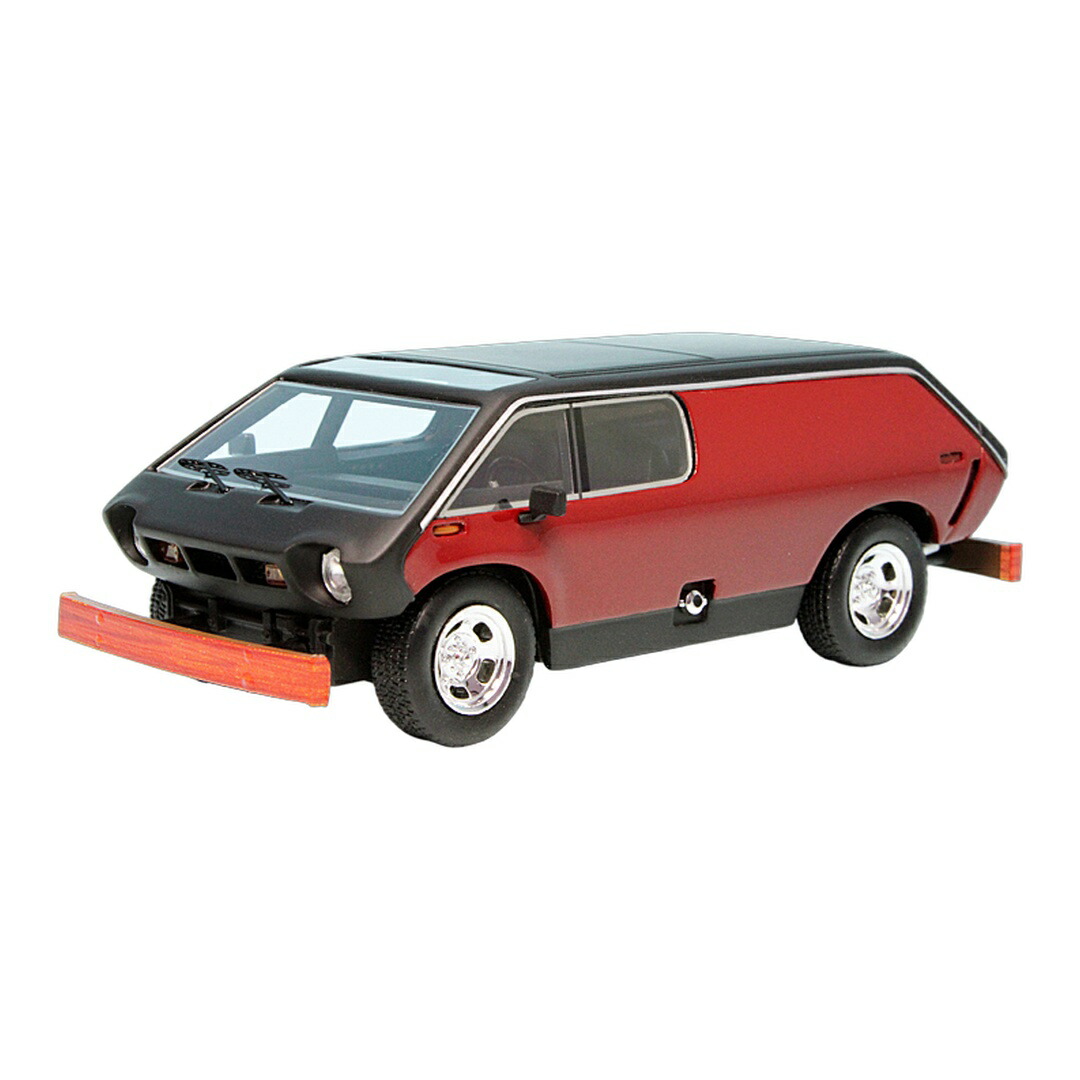Brubaker青碧ベーカー Box Van 1972 USA 赤いこと 166台制限事項 / AutoCult 1/43 ミニカー