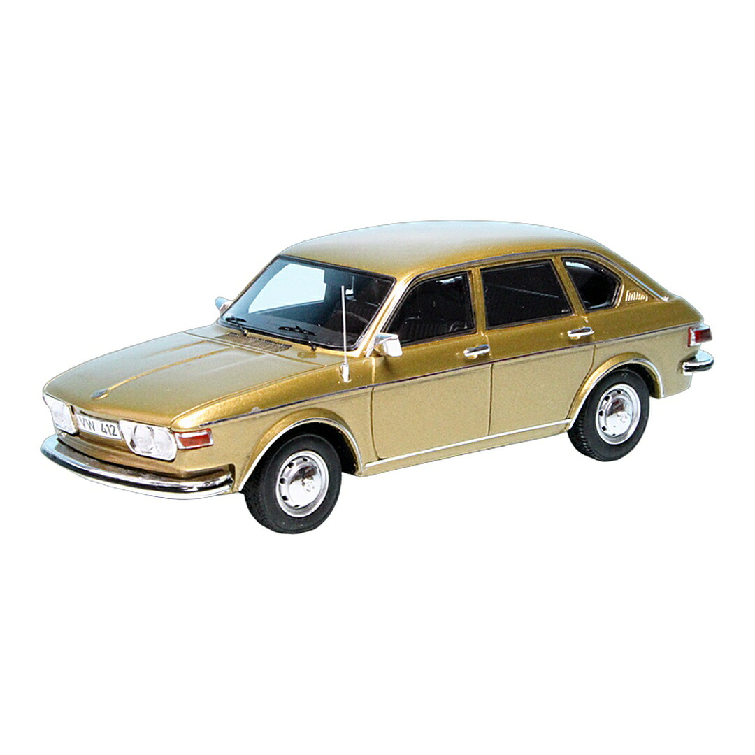 VWフォルクスワーゲン 412 LE サルーン 1973 Germany ゴールド 333台押さえる / AutoCult 1/43 ミニカー