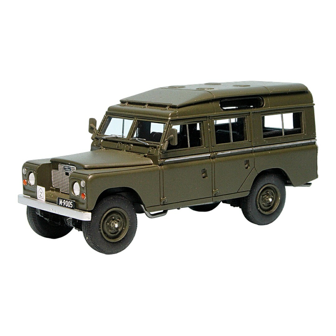 Land Rover地びたローバー 109 Serie III Pw gl 4x4 Schweizer Armee 333台押さえる / AutoCult 1/43 ミニカー