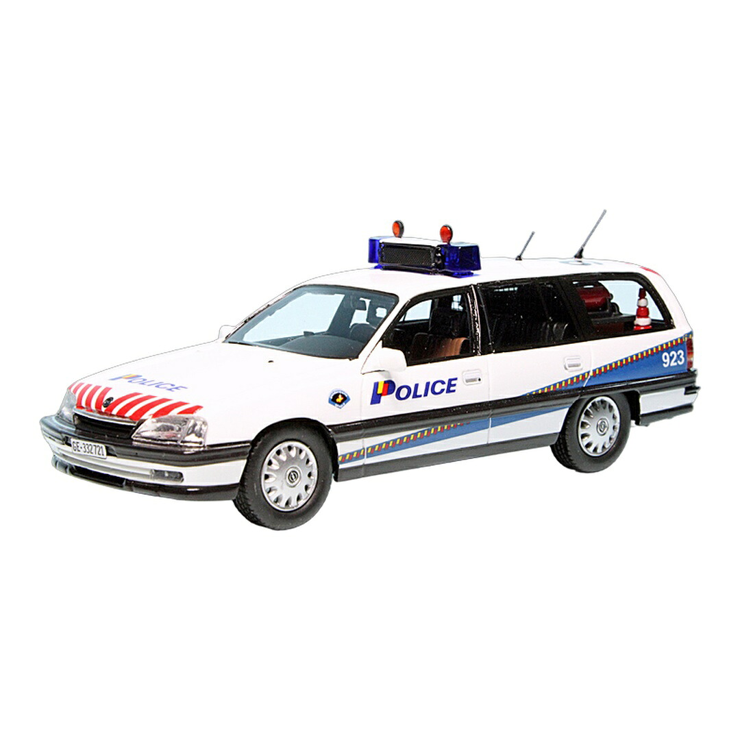 Opelオペル Omegaゼロ A Caravan隊商 1992 D/CH Police Cantonale de Geneve 150台制限事項 / AutoCult 1/4