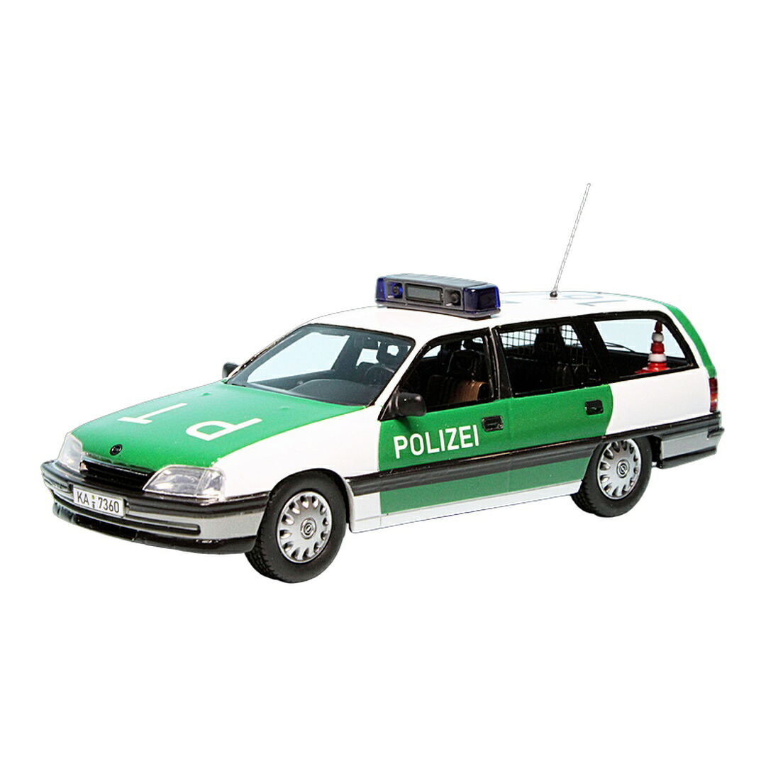 Opelオペル Omega A Caravan 1992 D Polizei Mannheim 75台押さえる / AutoCult 1/43 ミニカー