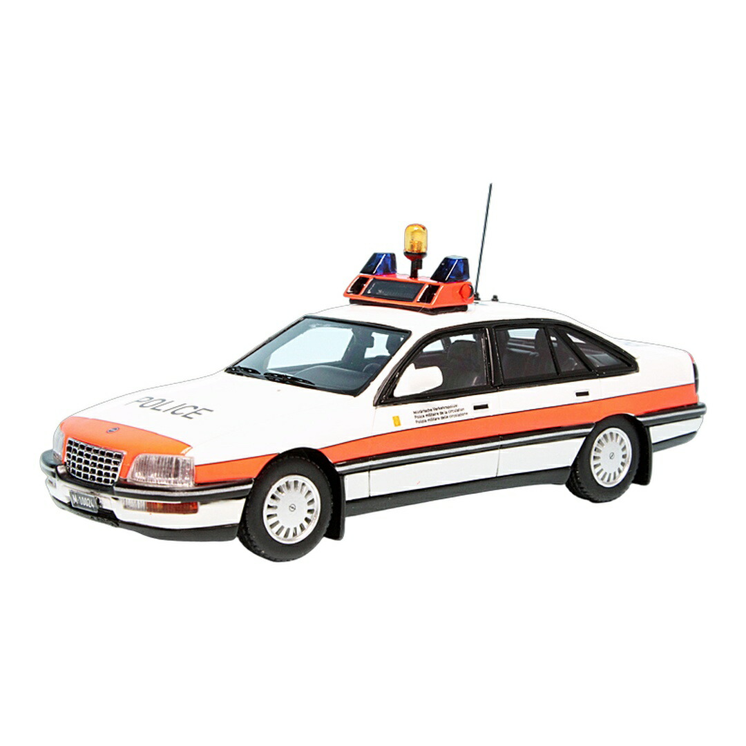 Opelオペル Senator B 3.0i 1990 D/CH Milit?rpolizei 150台制限事項 / AutoCult 1/43 ミニカー
