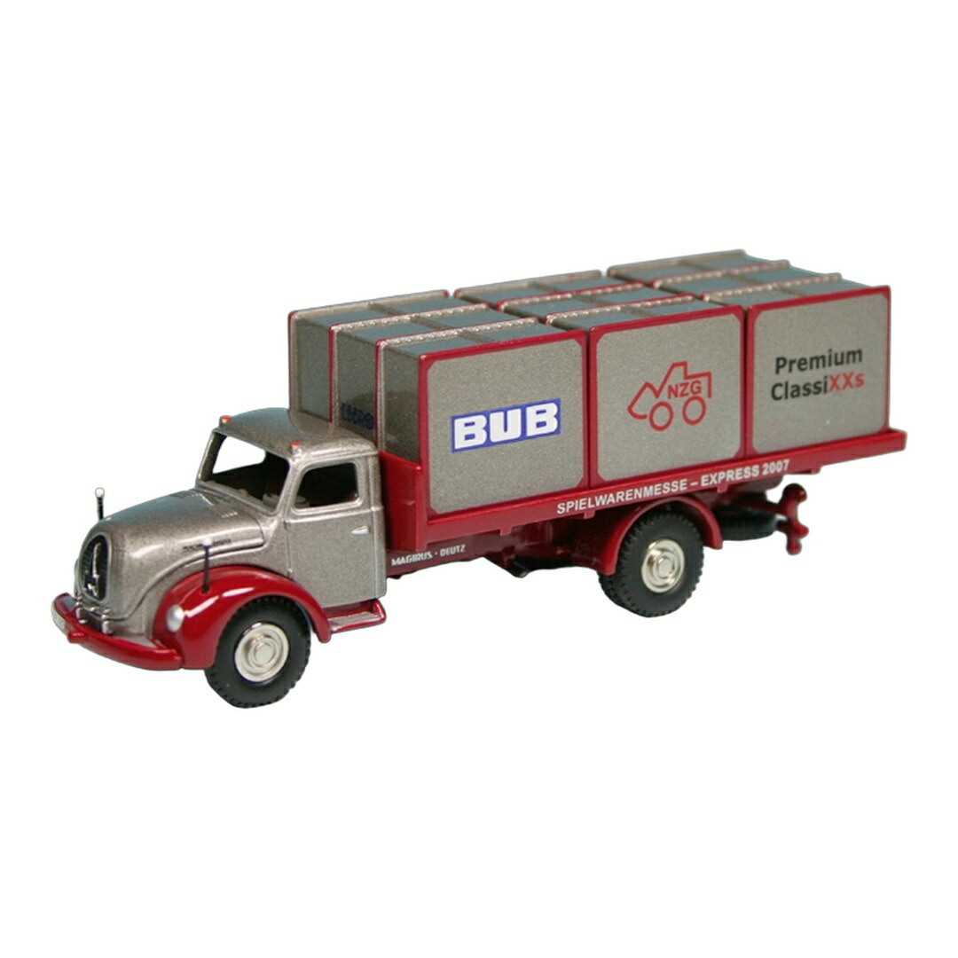 Magirus-Deutzマギルス・ドゥーツ S6500 プラットホーム Weber-Container BUB Messeexpress 2007 1000台制限事項 / BUB ミニカー・トイカー-車