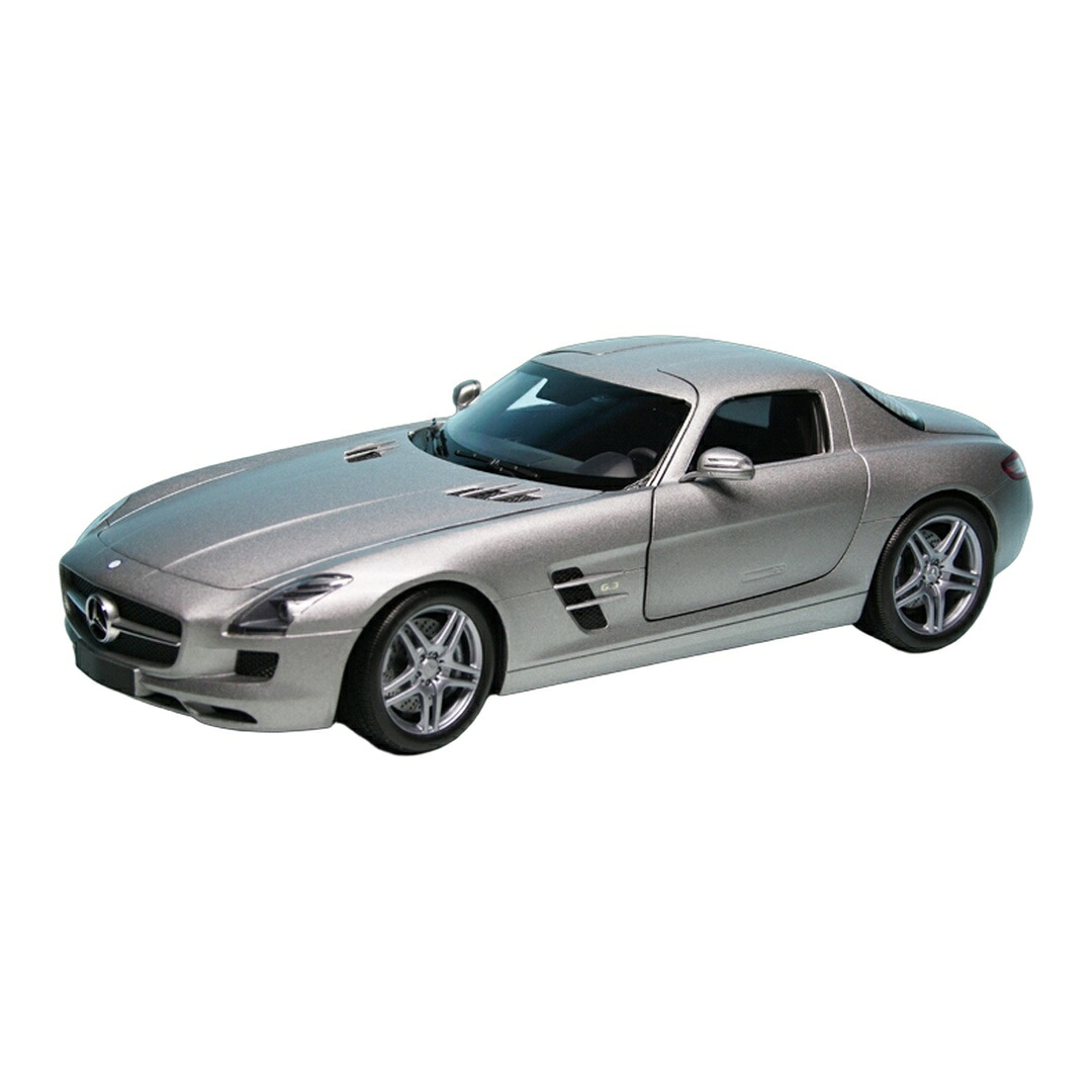 Mercedes Benzメルセデスベンツ SLS AMG C197 2009 しろがね色 / Minichamps 1/18 ミニカー