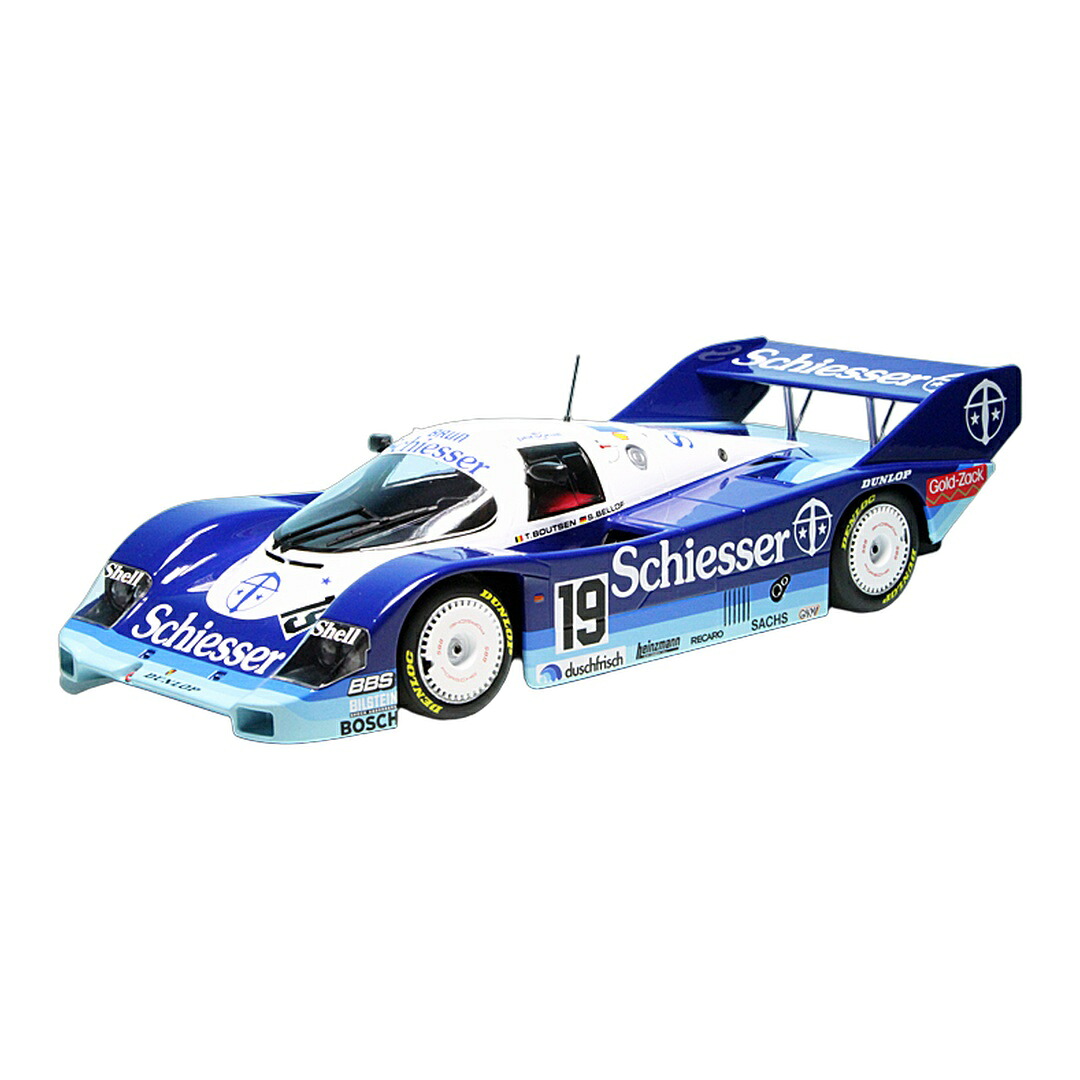 Porscheポルシェ 956K Race-car Schiesser Team Brun 1000粁 Hockenheim 1985 1004台制限事項 / Minichamps