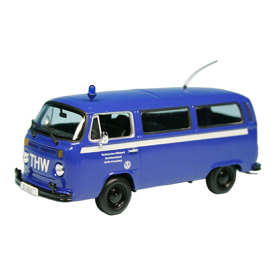 VWフォルクスワーゲン T2b Bus 1972 Technisches Hilfswerk THW Bezirksverband Berlin-Kreuzberg 1008台限定|ラストホビー