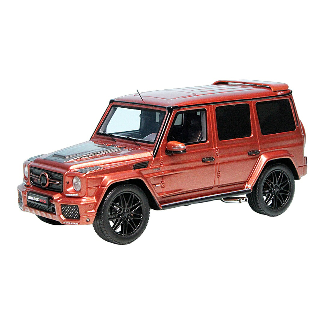 Brabusブラジャー2階建てバス 850 6.0 Widestar Mercedes Benzメルセデスベンツ G社会階級 W463 2016 オレンジ色 250台押さえる / Minichamps