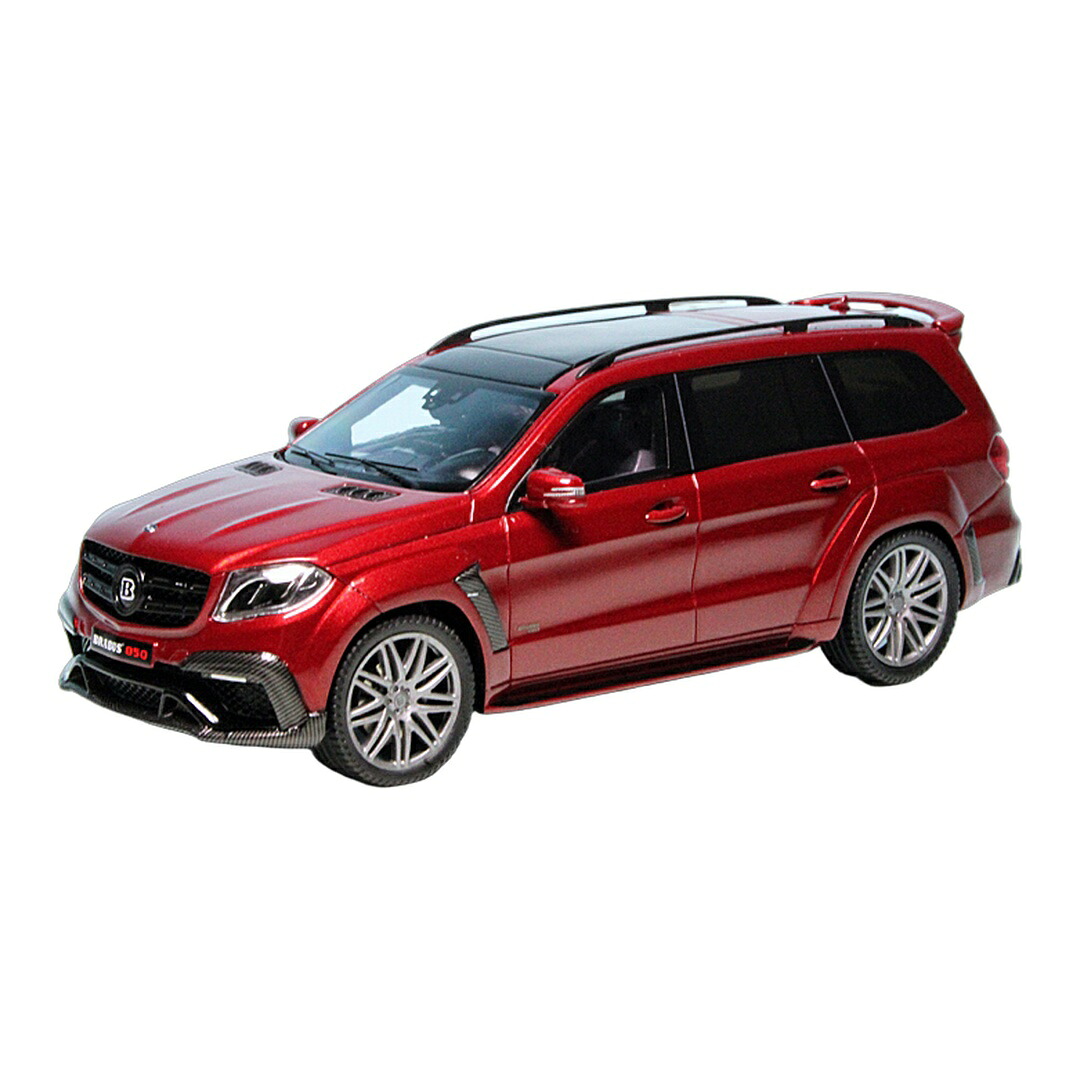 Brabusブラジャー2階建てバス 850 Widestar XL Mercedes Benzメルセデスベンツ GLS 63 AMG X166 2017 赤いこと 150台押さえる / Minicha