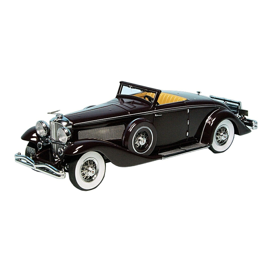 Duesenbergデューセンバーグ SJN Convertible Coupe 1936 250台押さえる / Minichamps 1/43 ミニカー