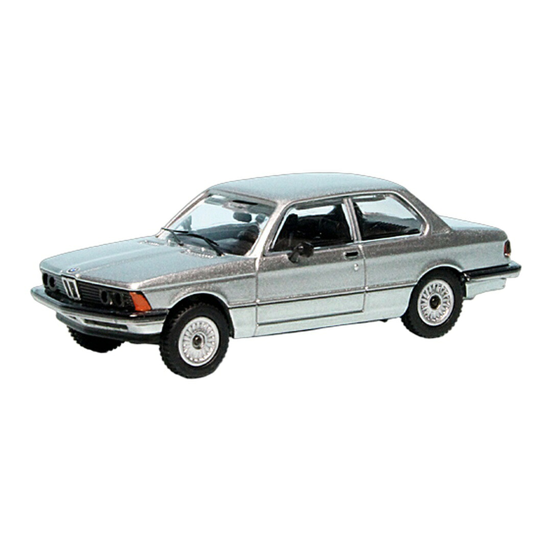 BMW 323i E21 1975 しろがね色 / Minichamps 1/87 ミニカー おもちゃ-ミニカー・トイカー-車