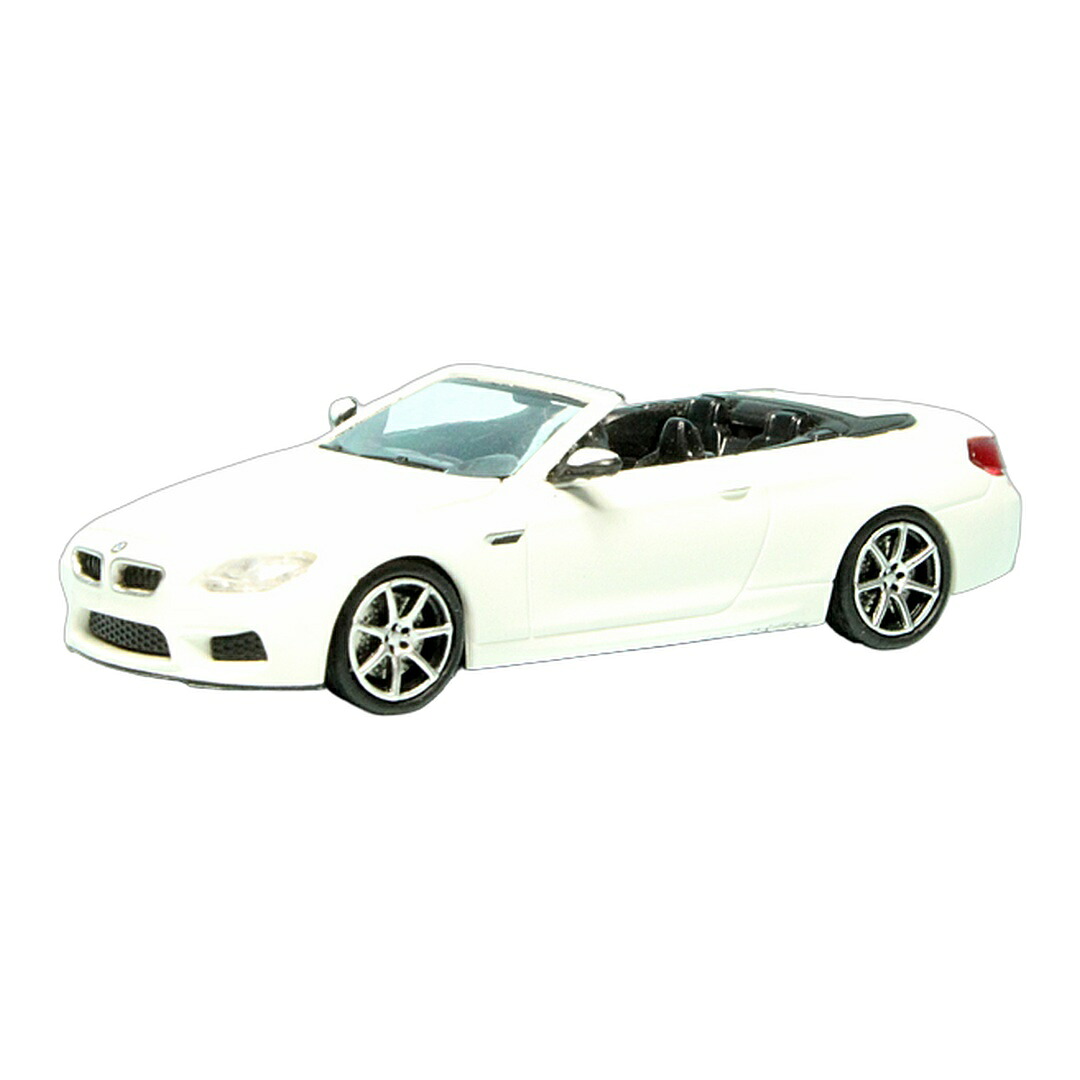 BMW M6 Convertible F12 2015 白いこと / Minichamps 1/87 ミニカー 乗り物のおもちゃ-車-おもちゃ