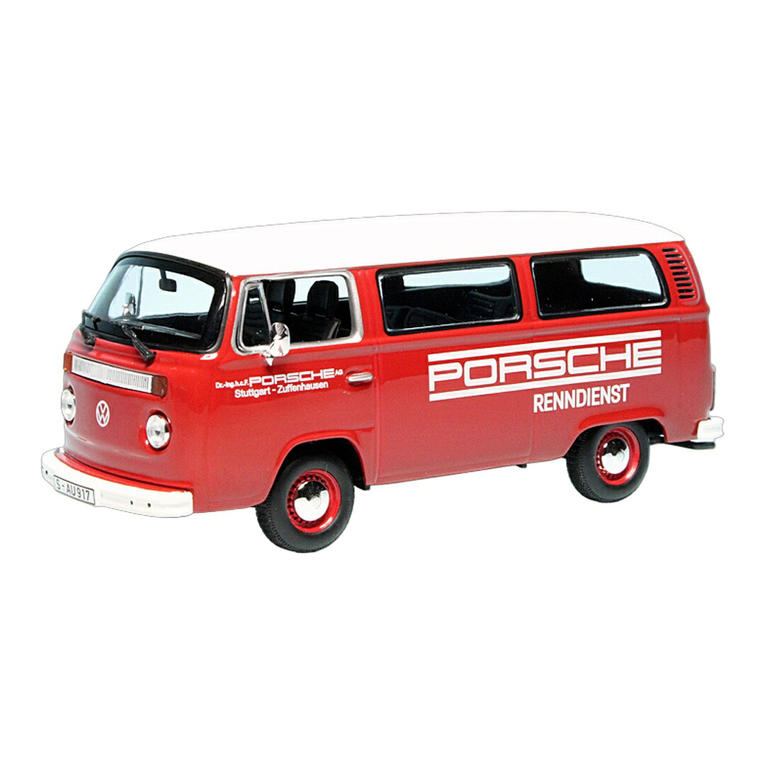 VWフォルクスワーゲン T2b Bus 1972 Porscheポルシェ Renndienst レッド 504台限定 / Minichamps 1/43 ミニカー｜ラストホビー 11,096円