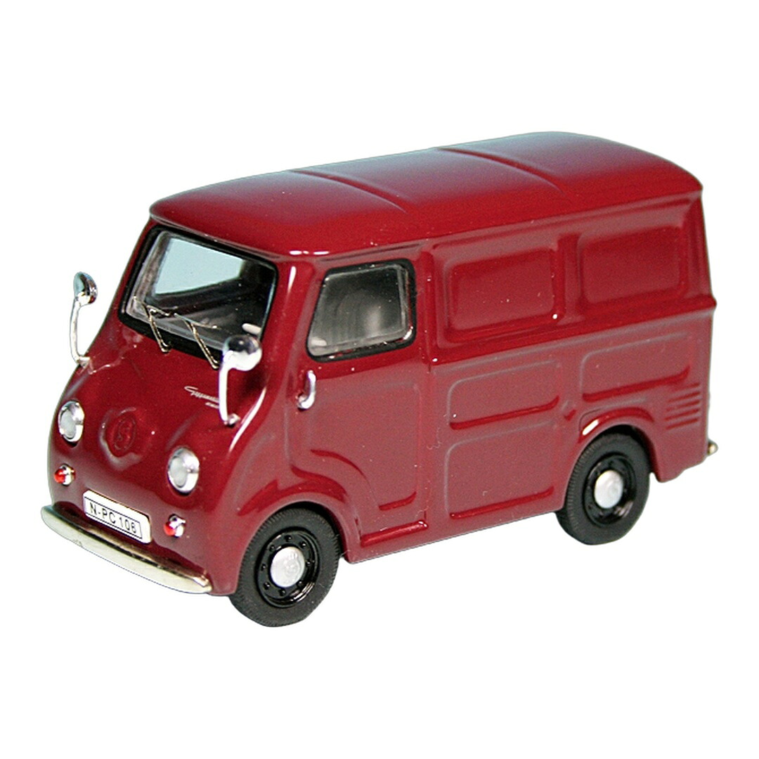 Glasグラス Goggomobilゴッゴモビル TL 250 Van ダークレッド 1000台限定 / Premium ClassiXXs 1/43 ミニカー｜ラストホビー