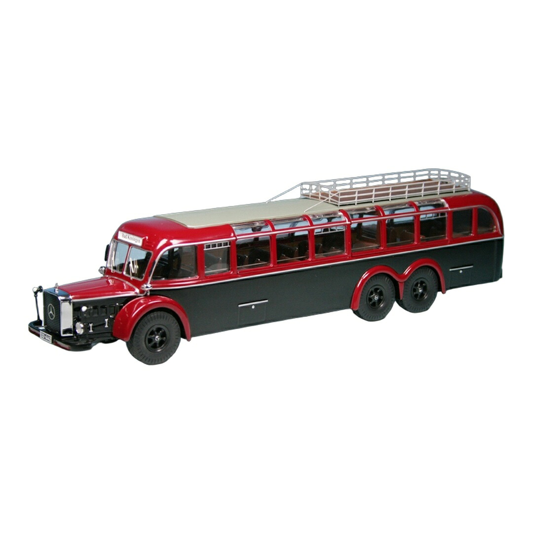 Mercedes Benzメルセデスベンツ O 10000 トラベルバス レッド/ブラック 500台限定 / Premium ClassiXXs 1/43 ミニカー｜ラストホビー