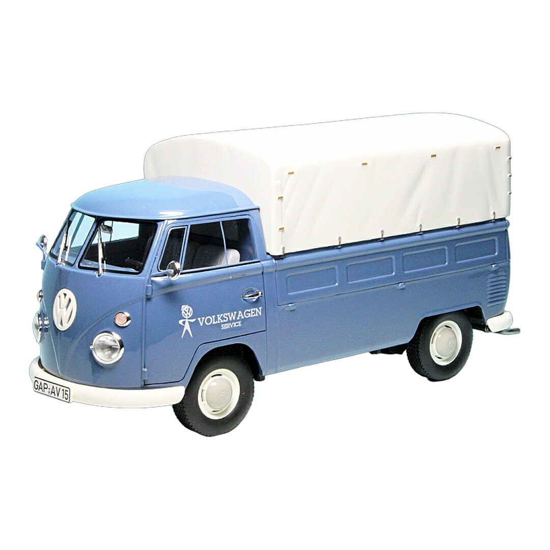 VWフォルクスワーゲン T1 Bulli プラットフォーム/ターポリン Volkswagen Service 500台限定 / Premium ClassiXXs 1/18 ミニカ|ラストホビー
