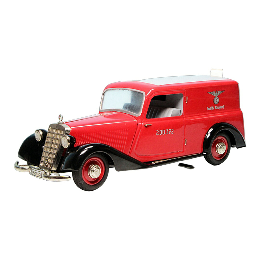 Mercedes Benzメルセデスベンツ 170V Van Deutsche Reichspost レッド 2500台限定 / Schuco 1/18 ミニカー｜ラストホビー