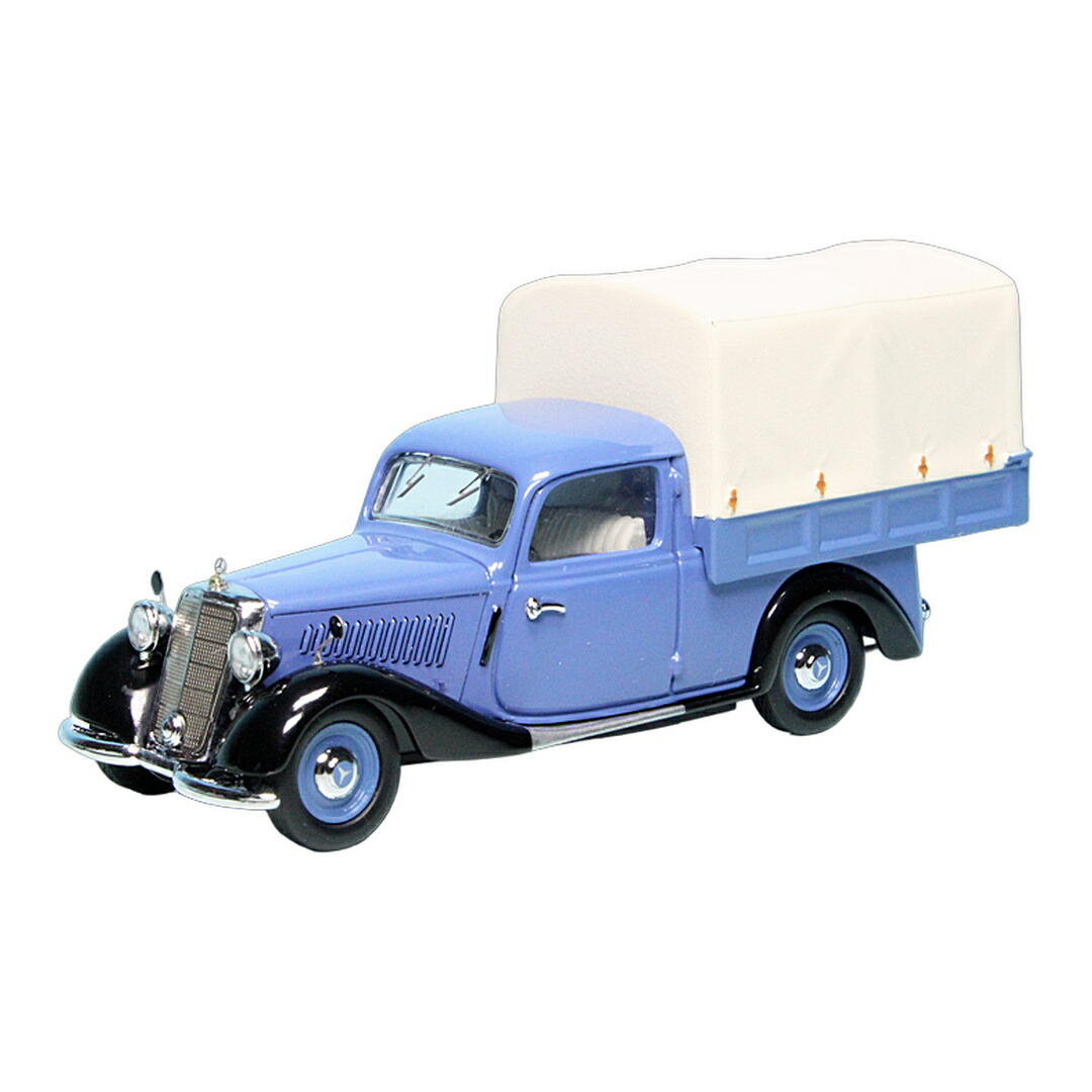 Mercedes Benzメルセデスベンツ 170V プラットフォーム/ターポリン 1000台限定 / Schuco 1/43 ミニカー