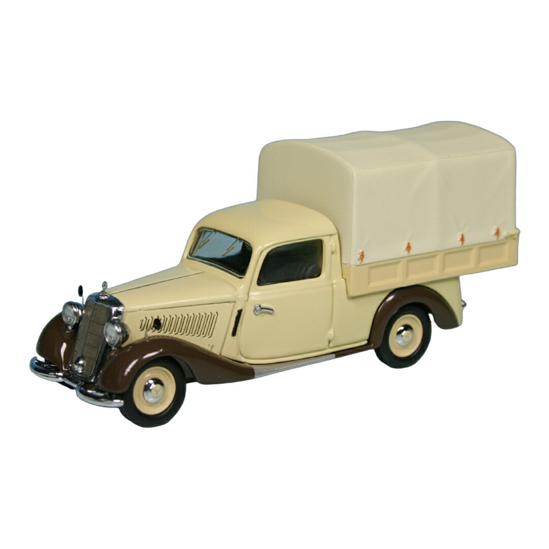 Mercedes Benzメルセデスベンツ 170V プラットフォーム/ターポリン / Schuco 1/43 ミニカー
