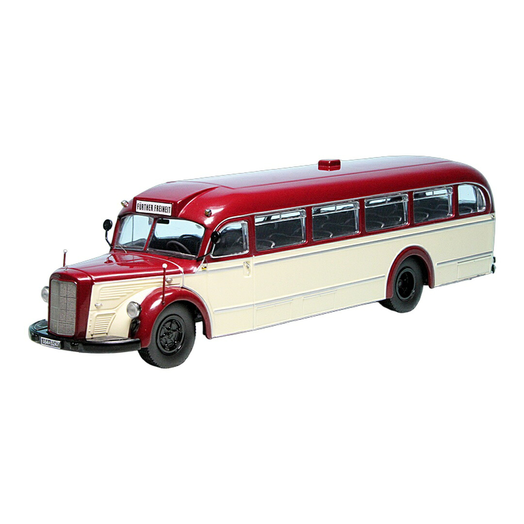 Mercedes Benzメルセデスベンツ O 6600 トラベリングバス 赤いこと/皮膚軟化剤 1000台押さえる / Schuco 1/43 ミニカー