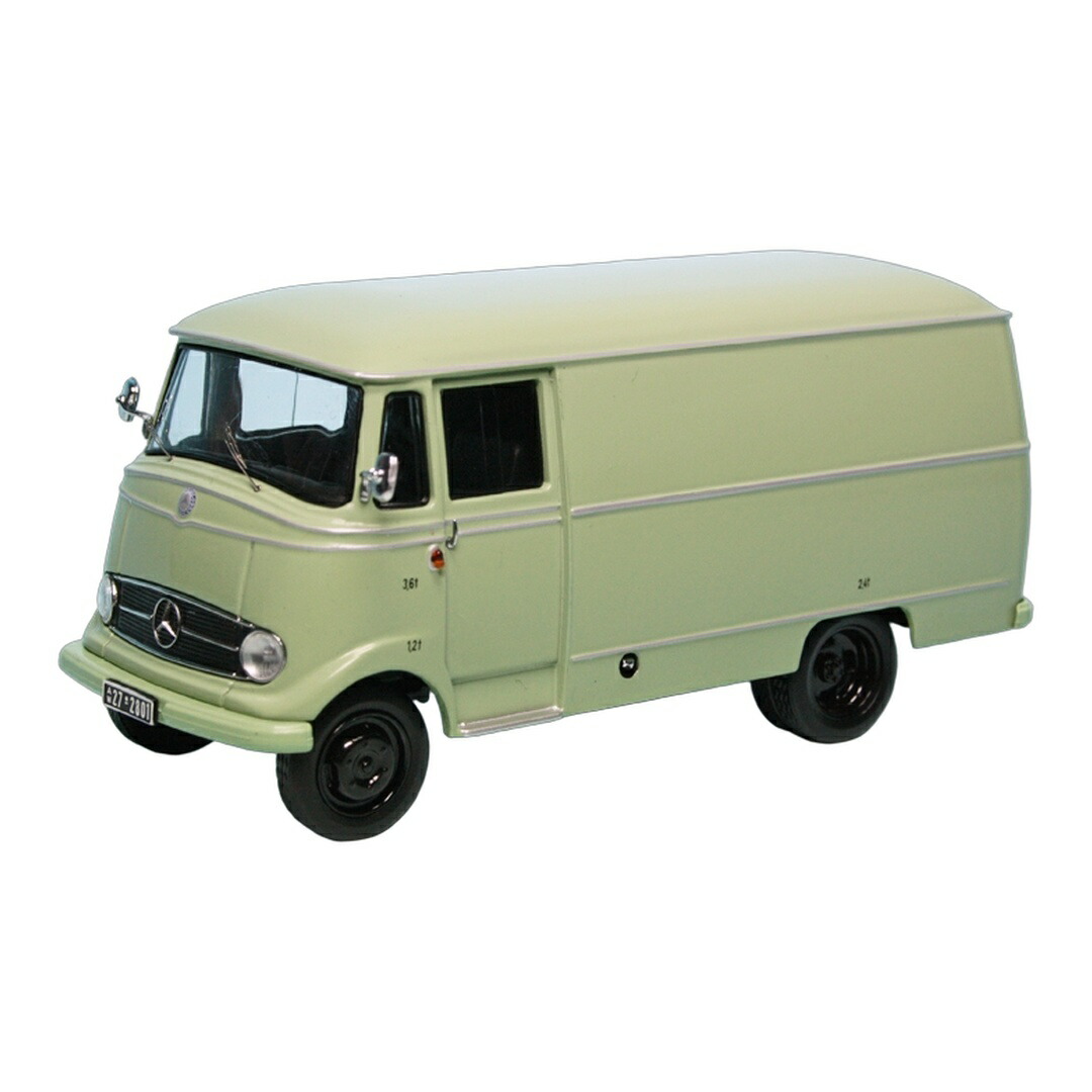 Mercedes Benzメルセデスベンツ L 319 D バン ライトグリーン 1000台限定 / Schuco 1/43 ミニカー