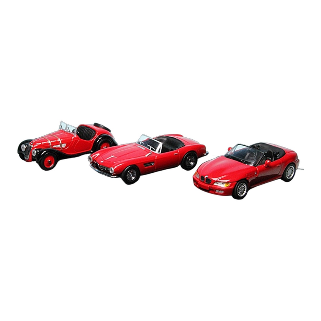 BMW Roadster BMW 328 BMW 507 BMW Z3 赤いこと 2000台押さえる / Schuco 1/43 ミニカー
