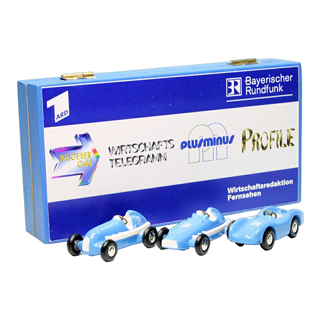 Schuco Piccolo 書き割り Bayerischer Rundfunk 1995 150台押さえる / Schuco 1/87 (Piccolo) ミニカー